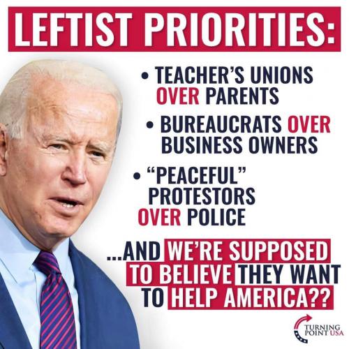 M leftist priorities