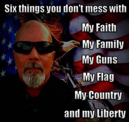 Don't mess with - Six things