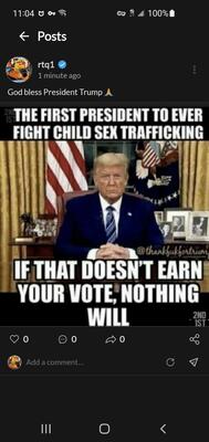 Trump, Pedophile -- Sex Trafficking