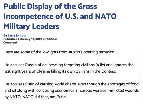US & NATO dumb