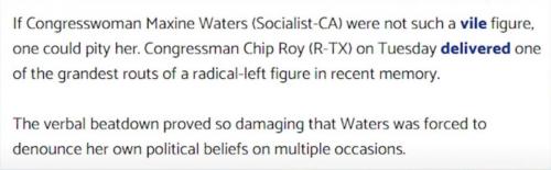 Maxine Waters