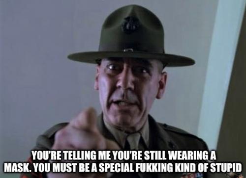 022223 - Gunny E. still wearing a mask