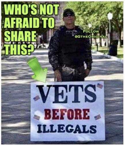 Vets before illegals.