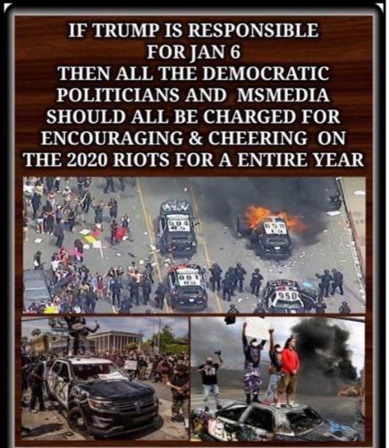 Trump, Jan6, BLM, WOKE, CRT -- Riots vs Jan6