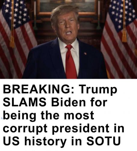 USA slams Biden