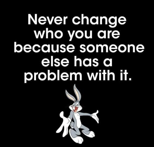M never change