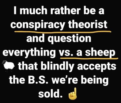 M Conspiracy theorist