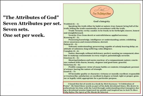 7- God's Integrity