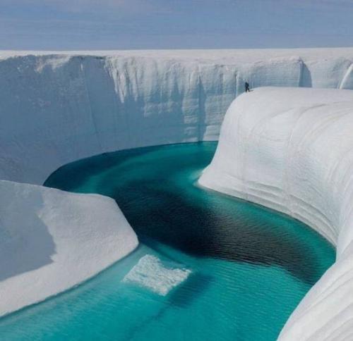 Ice Canyon, Greenland