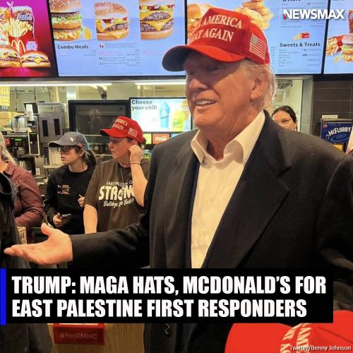 McDonalds Trump Palestine Ohio