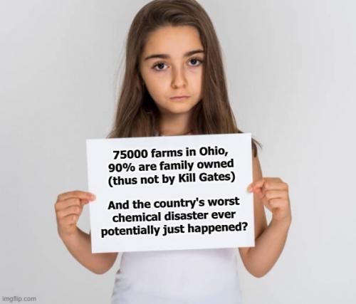 Ohio (East Palestine) Train Derailment 2023, Ohio, Amish, Gates  -- Farmers, Kill Gates
