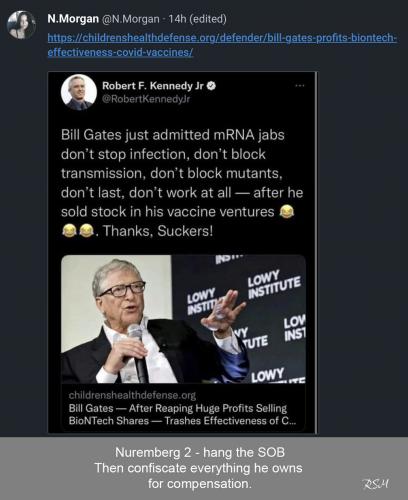 Gates thanks suckers