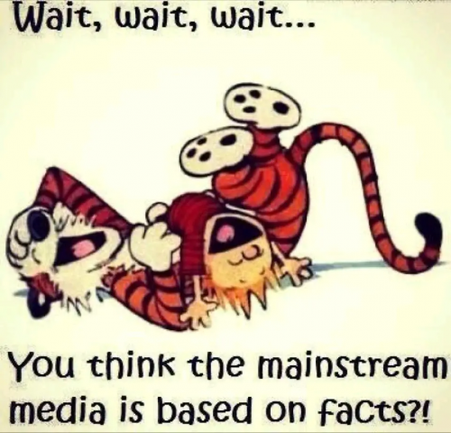 Mainstream Media, Calvin&Hobbes -- Facts, Truth