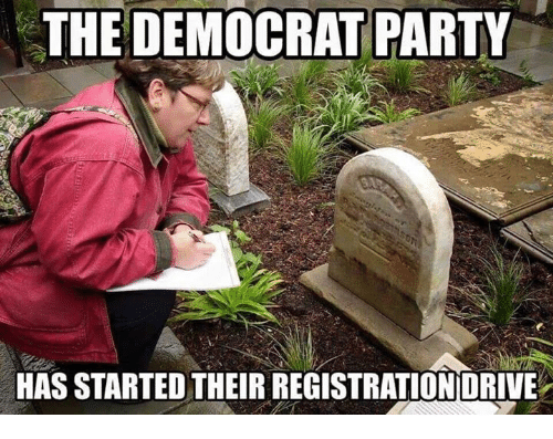 = The-democrat-party-starting to collect new registration-for 2024