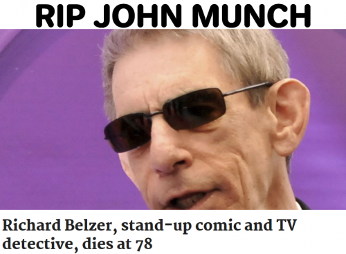 RIP JOHN MUNCH