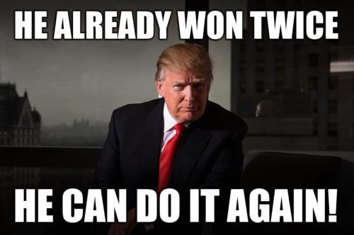 Trump Won and he do it again