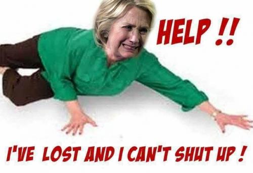 Hillary -- Fallen and I can not shutup