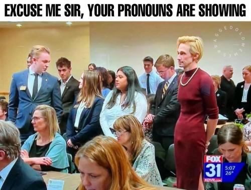 Pronouns Showing