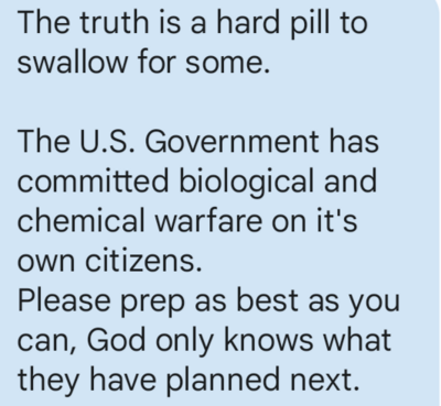 Government, Preppers