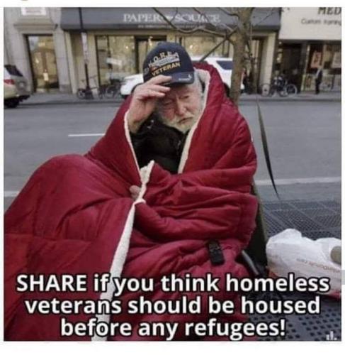 Illegal Immigrant, Veteran -- Homeless Veteran