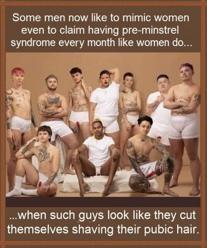 LGBT -- Pre-Minstrel Syndrome for Men