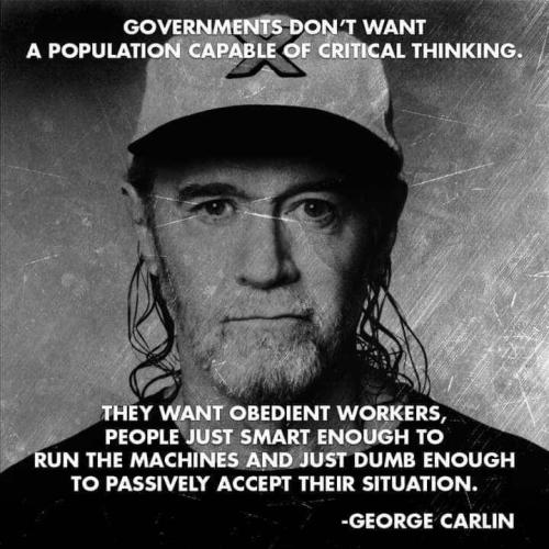 George Carlin -- Corporation Employers about Employees