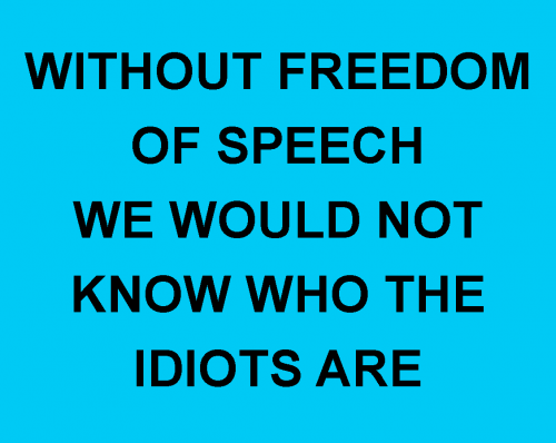 Freedom speech