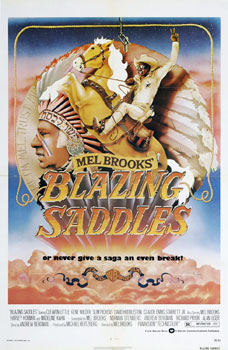 Blazing Saddles (Movie Poster)
