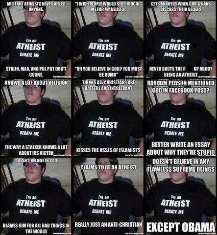 i'm a atheist