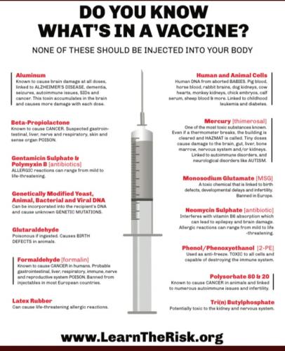 COVID, Vaccine -- What is in it