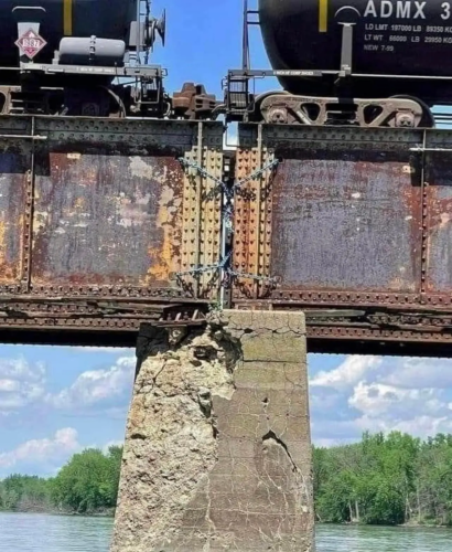 Bridge, Train, Government -- Repair