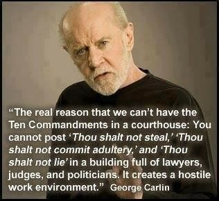 George Carlin -- 10 Commandments