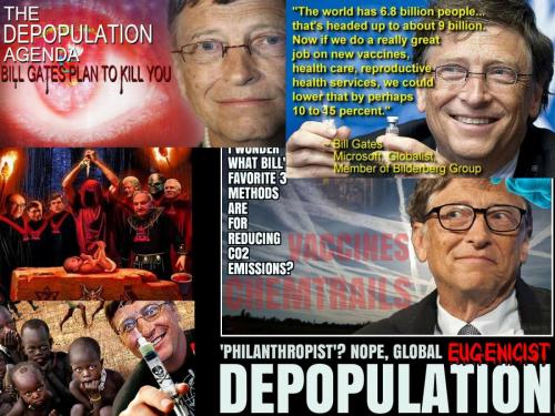 Bill Gates -- Depopulation Conspiracy