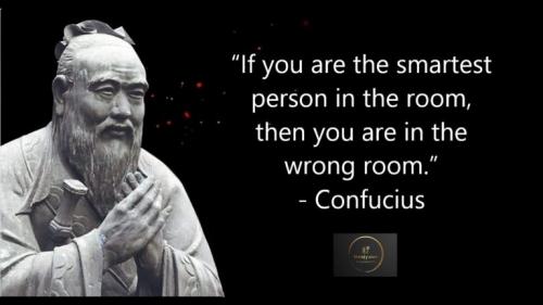 Confucius -- Smartest Man in Room