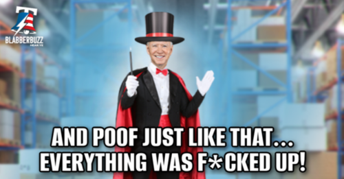 Biden poof