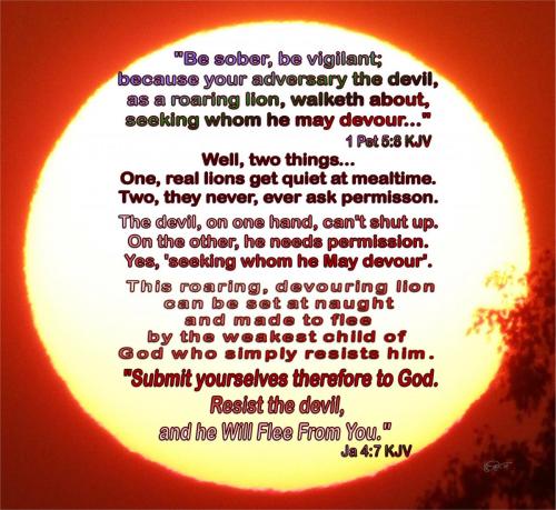Be Sober, Be vigilant- Resist