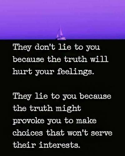 USA lie to you