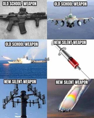 COVID, Internet, Drugs -- New Silent vs Old Weapons