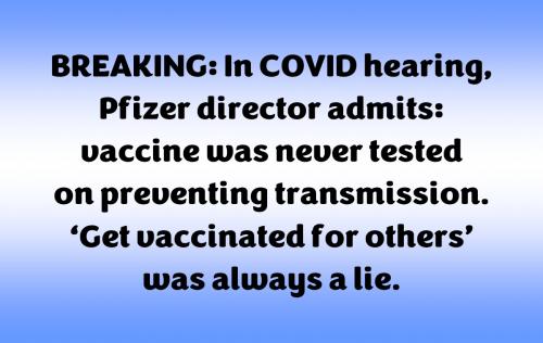 Pfizer lied