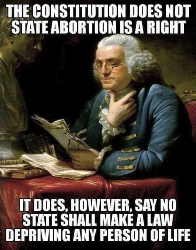 USA Constitution abortion