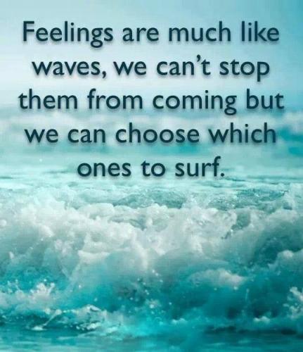 Feelings - Are like waves