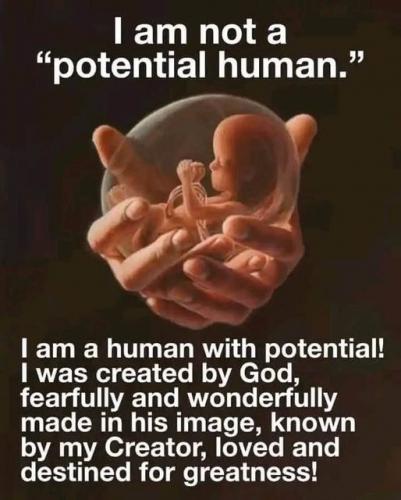 Not a potential human