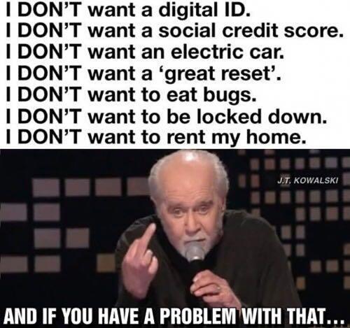 M don't want