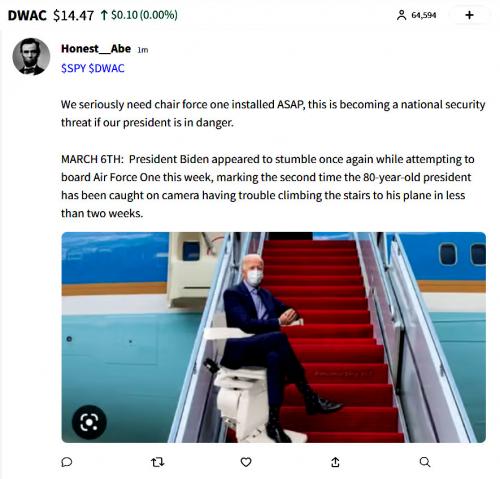 ResidenBiden's ~Chair Force One~