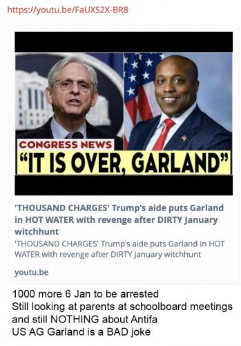 Garland bad joke