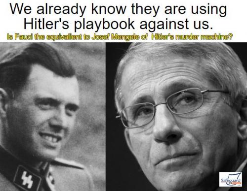 fauci-mengele-hitler-nazi