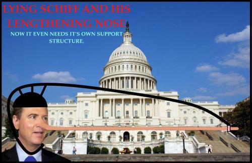 LYING SCHIFF-long nose