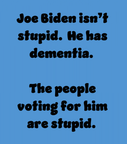 A Joe Biden