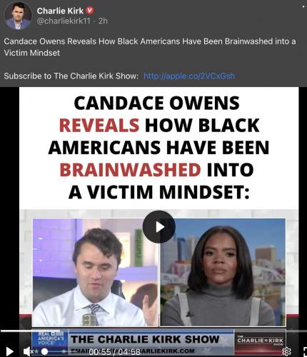 black taught victim