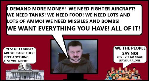 ZELENSKY DEMANDS